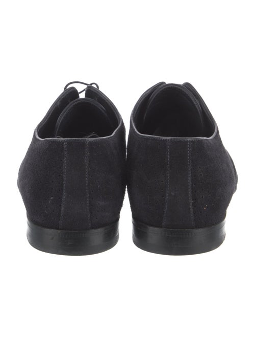 Louis Vuitton Suede Derby Shoes