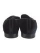 Louis Vuitton Velvet Embroidered Accent Loafers