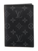 Louis Vuitton Monogram Eclipse Coated Canvas Bifold Wallet