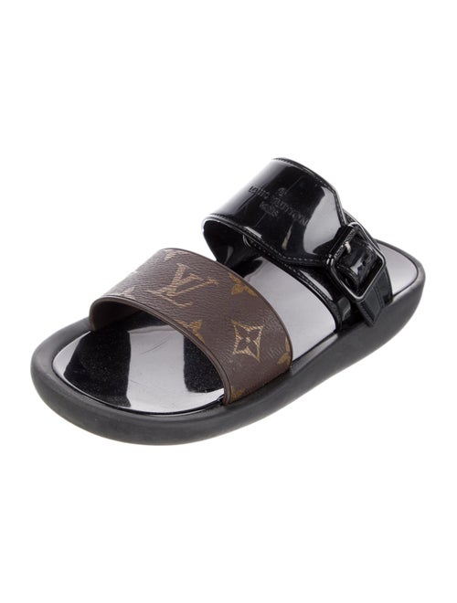Louis Vuitton LV Monogram Rubber Slides