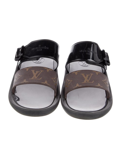 Louis Vuitton LV Monogram Rubber Slides