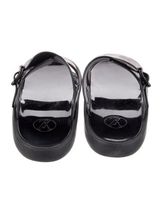 Louis Vuitton LV Monogram Rubber Slides