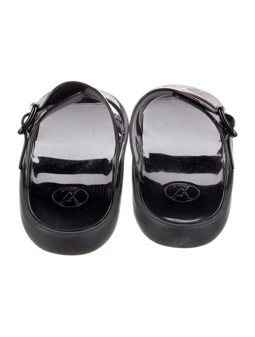Louis Vuitton LV Monogram Rubber Slides