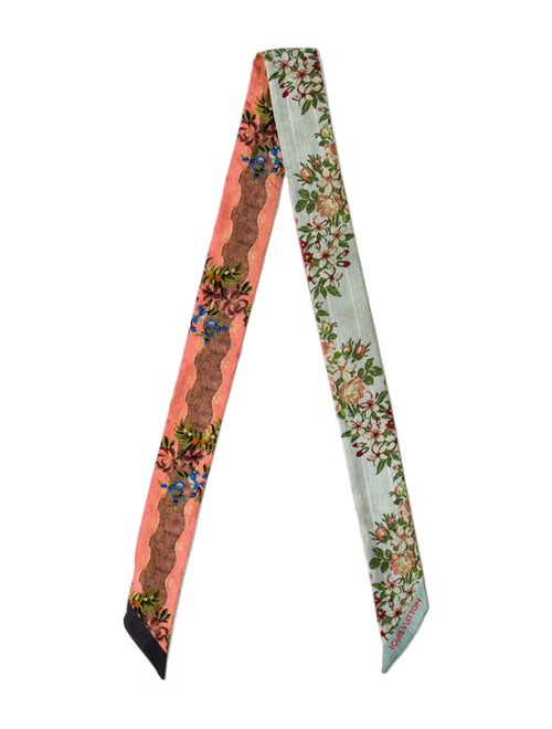 Louis Vuitton Confidential Printed Bandeau Silk Scarf