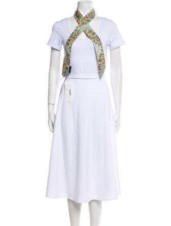 Louis Vuitton Confidential Printed Bandeau Silk Scarf