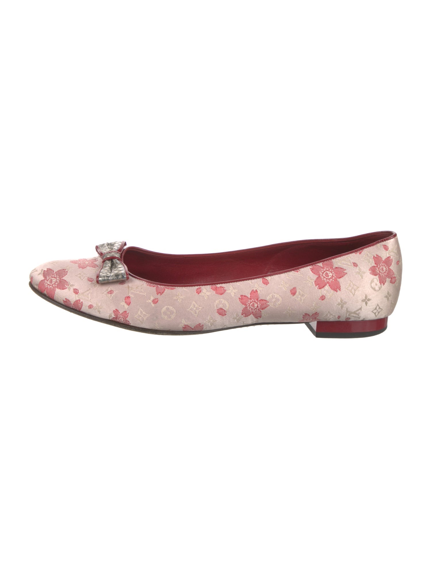 Louis Vuitton Cherry Blossom Print Floral Print Flats