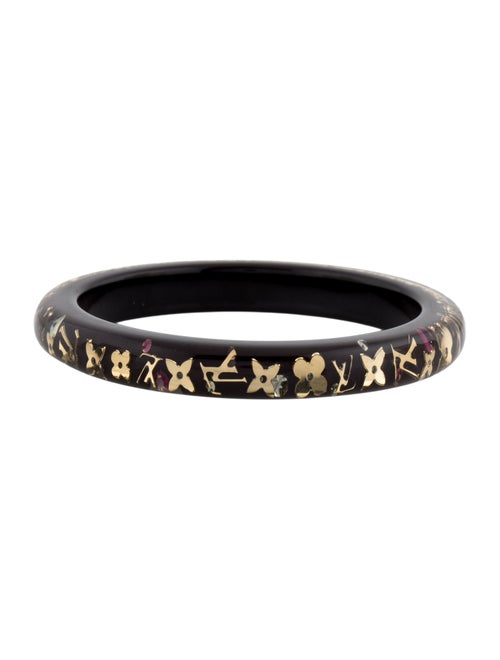Louis Vuitton Resin & Crystal Inclusion Bangle