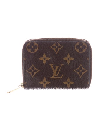 Louis Vuitton LV Monogram Coated Canvas Zippy Coin Purse