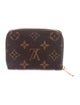 Louis Vuitton LV Monogram Coated Canvas Zippy Coin Purse