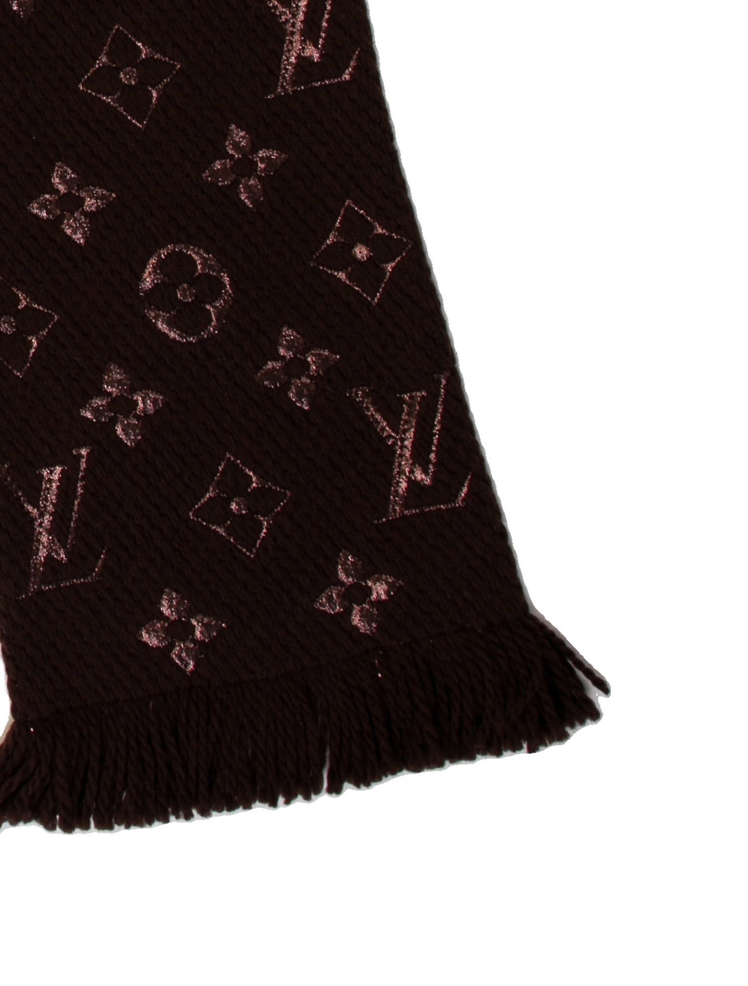 Louis Vuitton Logomania Wool Scarf