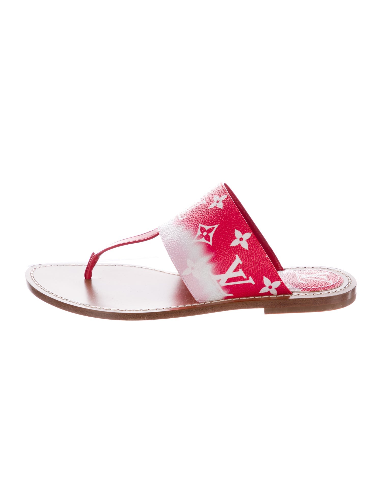 Louis Vuitton Monogram Pattern Slides