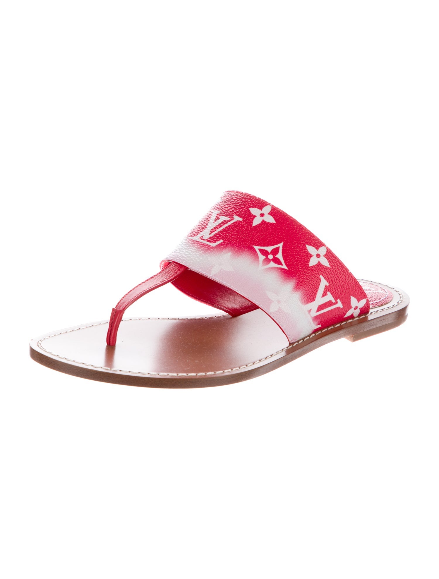 Louis Vuitton Monogram Pattern Slides