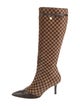 Louis Vuitton Ponyhair Printed Boots