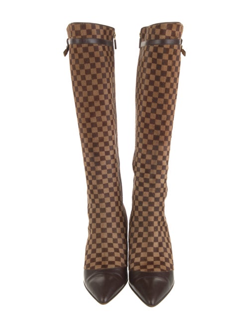 Louis Vuitton Ponyhair Printed Boots