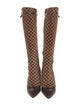Louis Vuitton Ponyhair Printed Boots