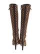 Louis Vuitton Ponyhair Printed Boots