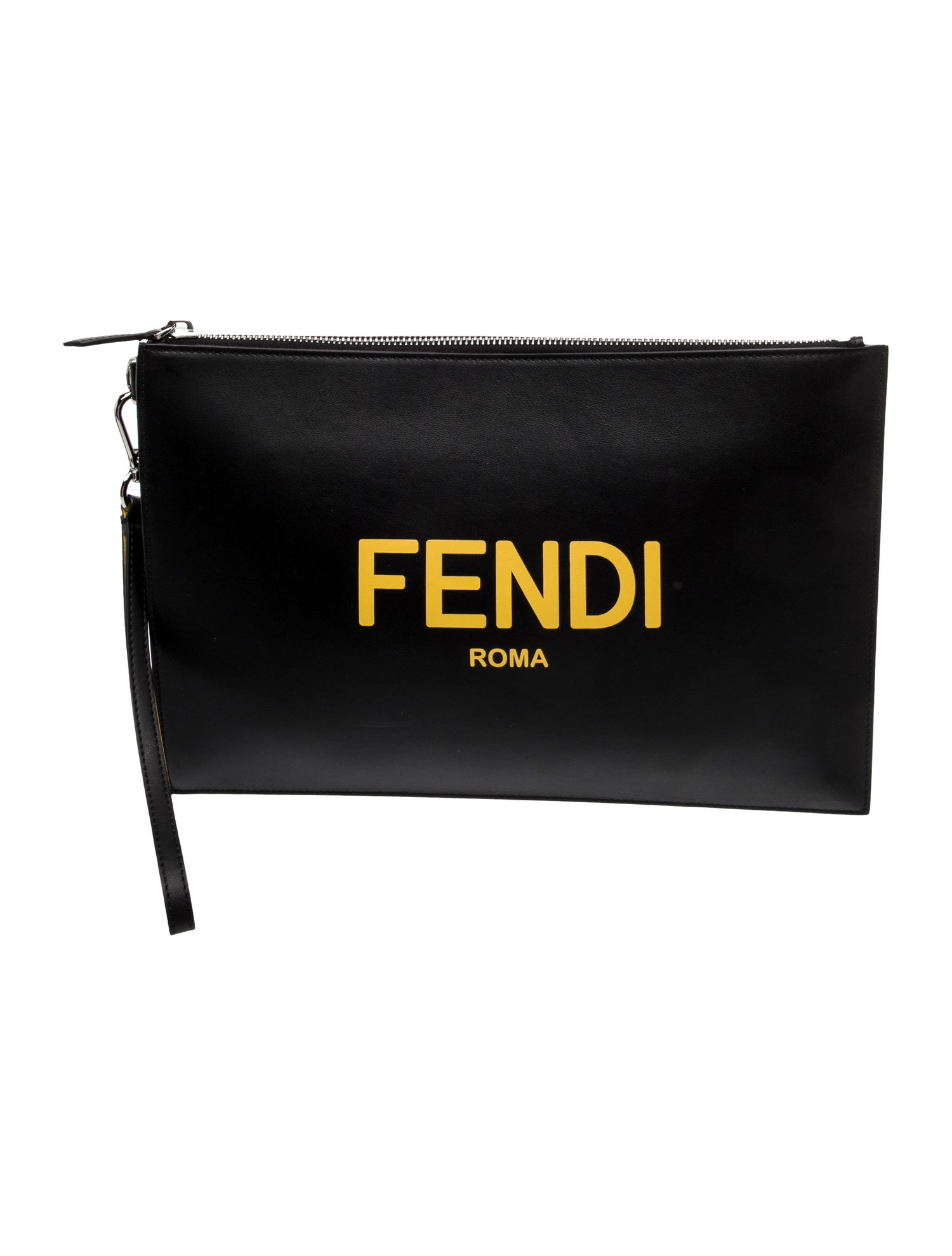 Fendi Leather Clutch
