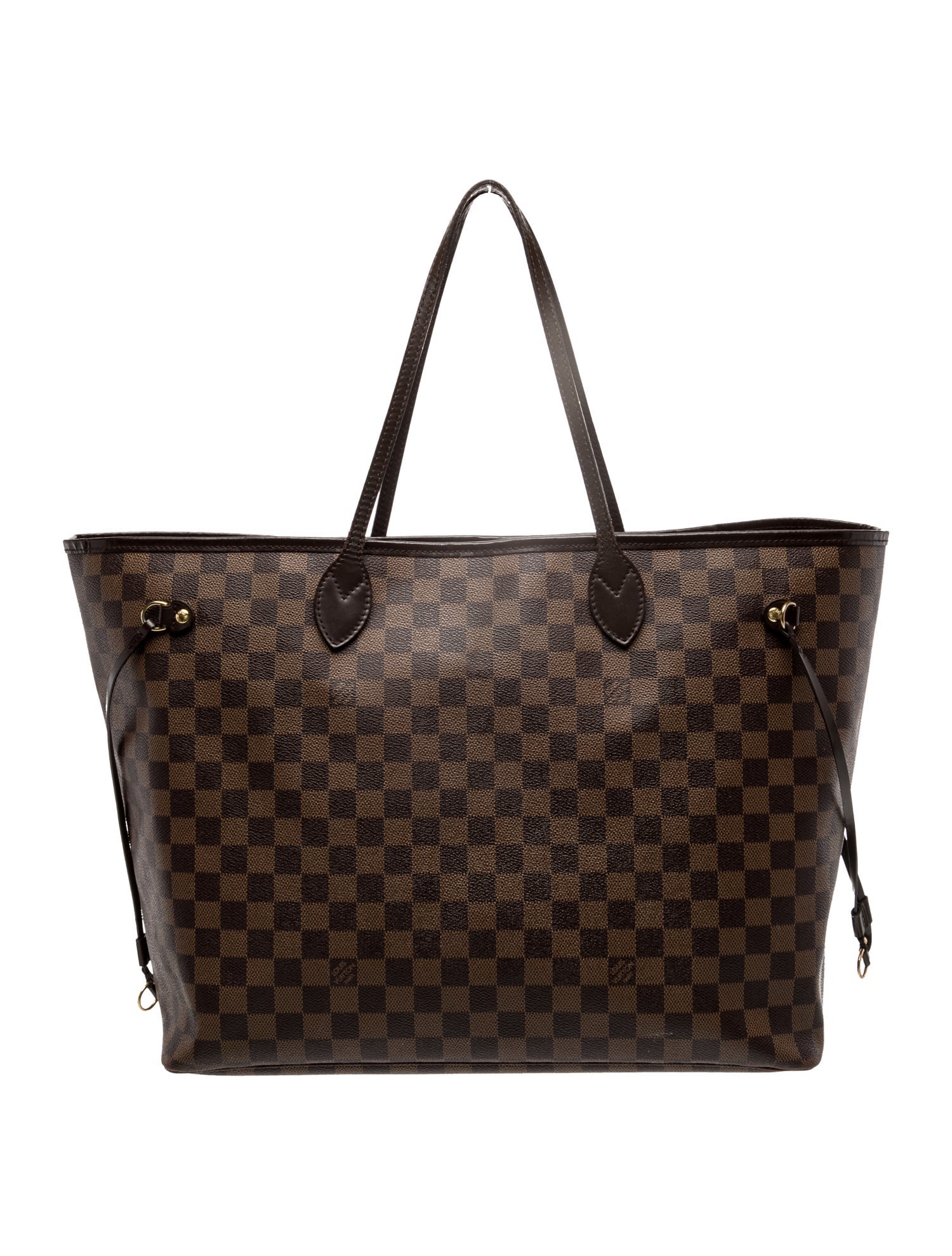 Louis Vuitton Damier Ebene Neverfull w/Pouch GM