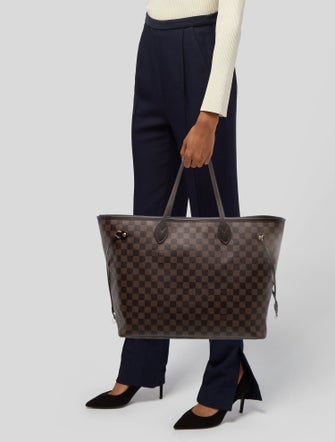Louis Vuitton Damier Ebene Neverfull w/Pouch GM