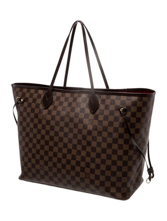 Louis Vuitton Damier Ebene Neverfull w/Pouch GM