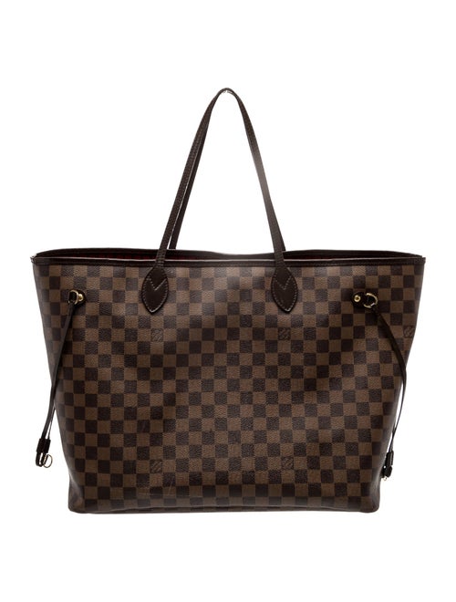 Louis Vuitton Damier Ebene Neverfull w/Pouch GM