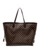Louis Vuitton Damier Ebene Neverfull w/Pouch GM