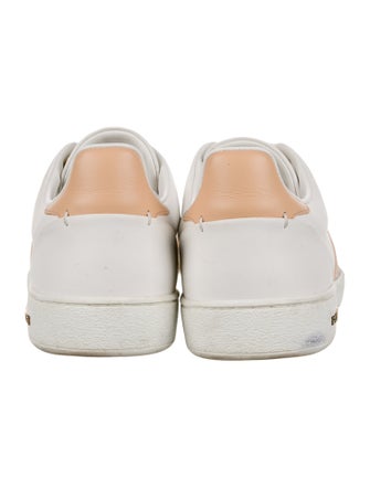 Louis Vuitton Damier Azur Pattern Leather Sneakers