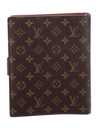 Louis Vuitton Monogram Large Ring Agenda Cover
