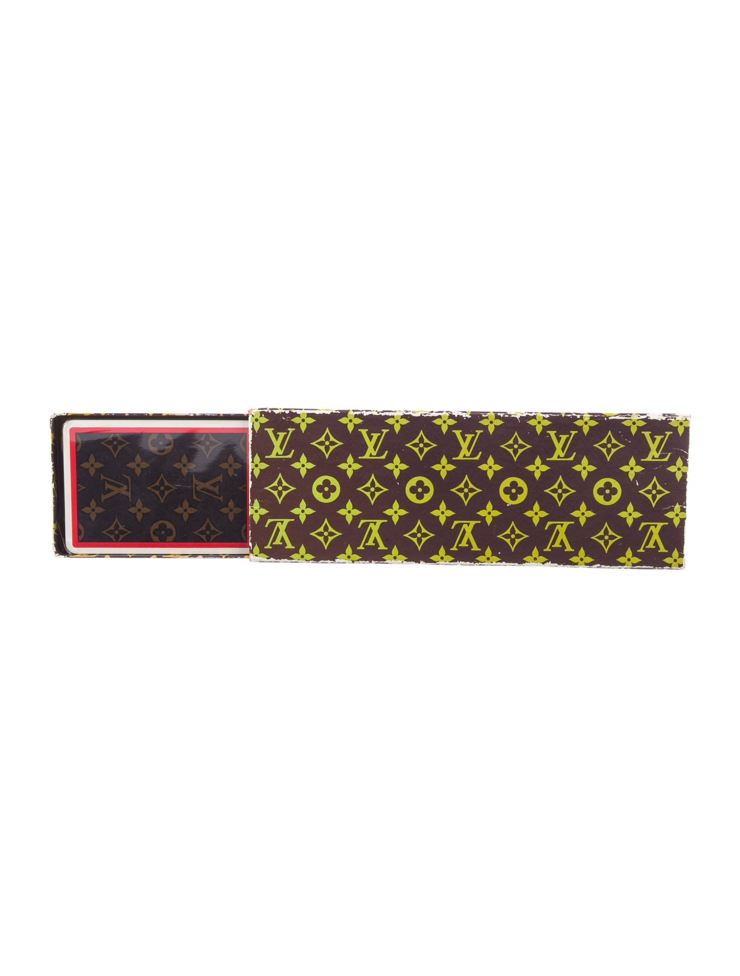 Louis Vuitton Vintage Monogram Playing Cards Set