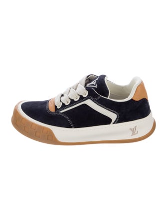 Louis Vuitton LV Monogram Suede Sneakers