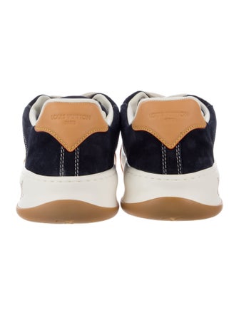 Louis Vuitton LV Monogram Suede Sneakers