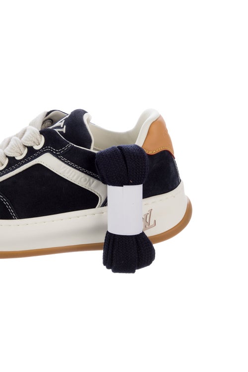 Louis Vuitton LV Monogram Suede Sneakers