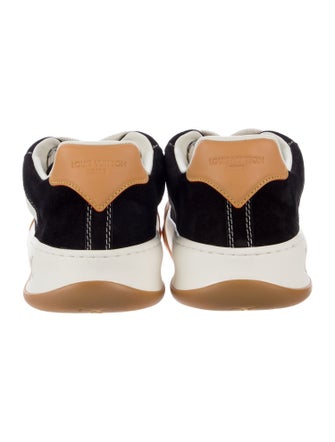 Louis Vuitton LV Monogram Suede Sneakers