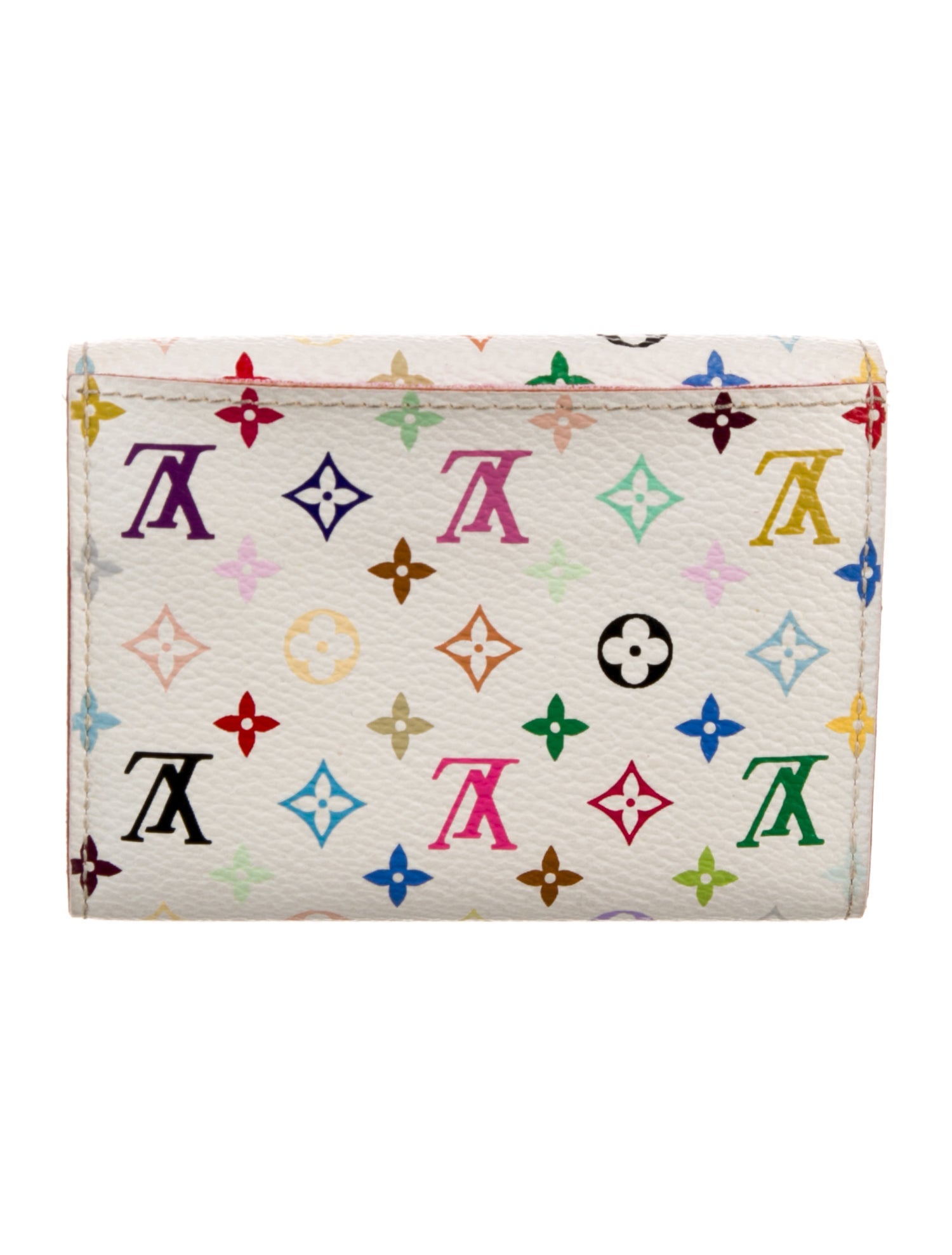 Louis Vuitton Multicolore Monogram Pattern Coated Canvas Card Case