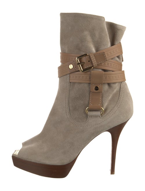 Louis Vuitton LV Monogram Suede Boots