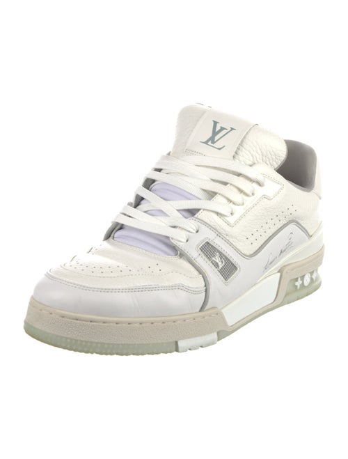 Louis Vuitton Leather Printed Sneakers