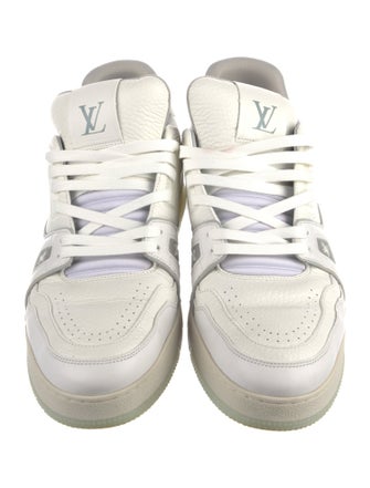 Louis Vuitton Leather Printed Sneakers