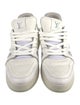 Louis Vuitton Leather Printed Sneakers