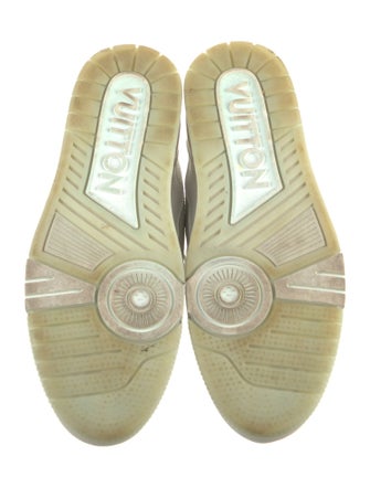 Louis Vuitton Leather Printed Sneakers