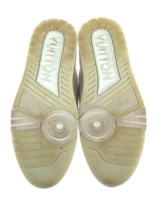 Louis Vuitton Leather Printed Sneakers