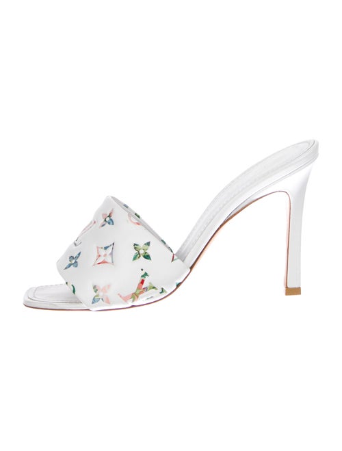 Louis Vuitton LV Monogram Leather Slides