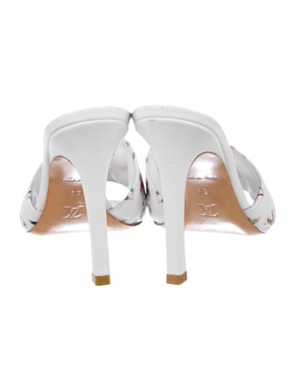 Louis Vuitton LV Monogram Leather Slides