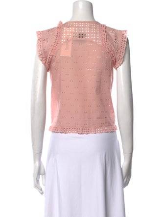 Louis Vuitton 2000's Crew Neck Crop Top