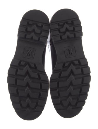 Louis Vuitton LV Monogram Leather Moto Boots