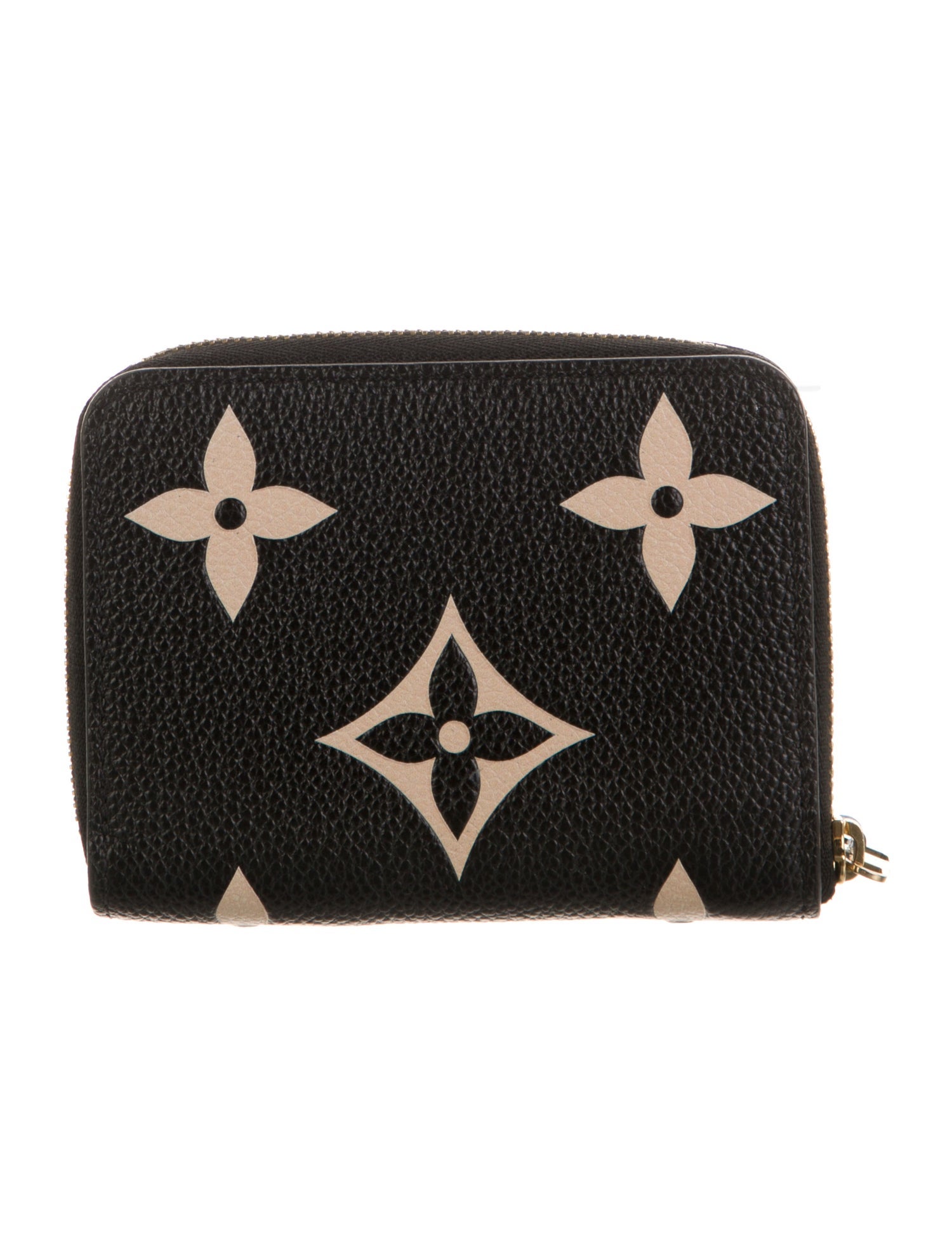 Louis Vuitton LV Monogram Empreinte Leather Zippy Coin Purse