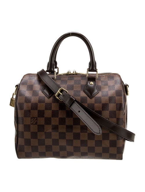 Louis Vuitton Damier Ebene Speedy Bandouliere 25