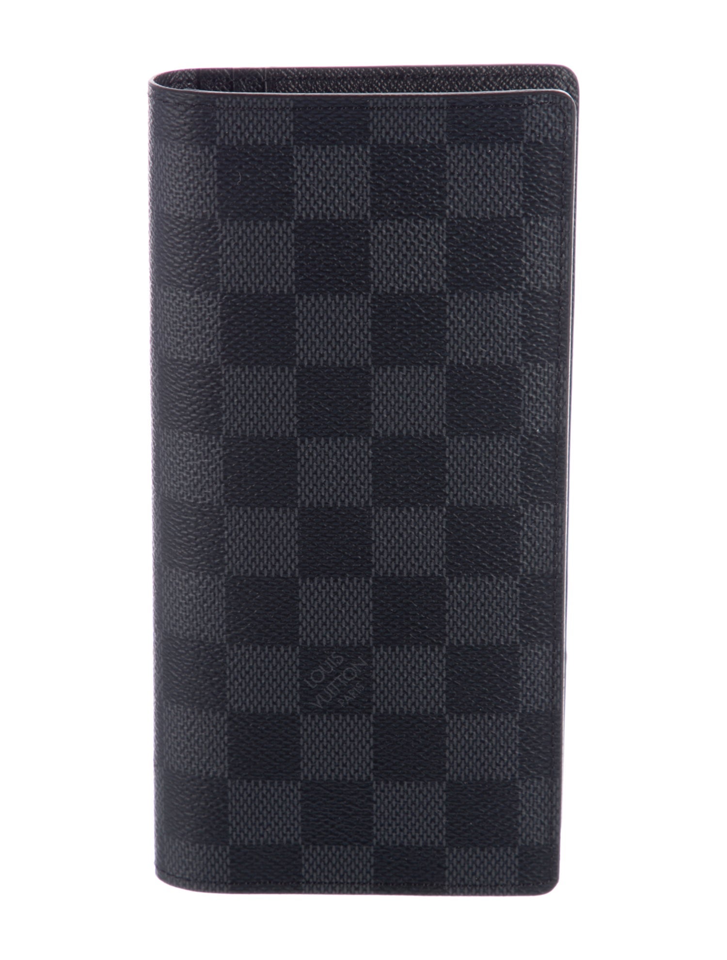 Louis Vuitton Damier Graphite Pattern Coated Canvas Brazza Wallet