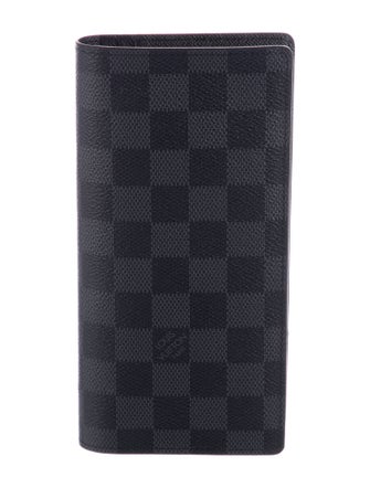 Louis Vuitton Damier Graphite Pattern Coated Canvas Brazza Wallet