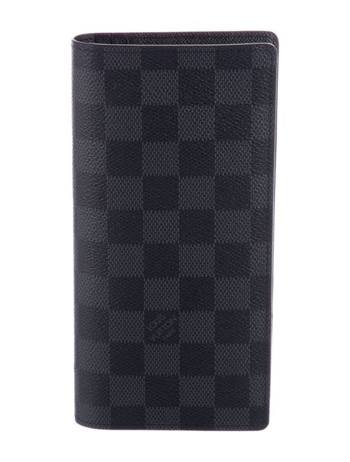 Louis Vuitton Damier Graphite Pattern Coated Canvas Brazza Wallet