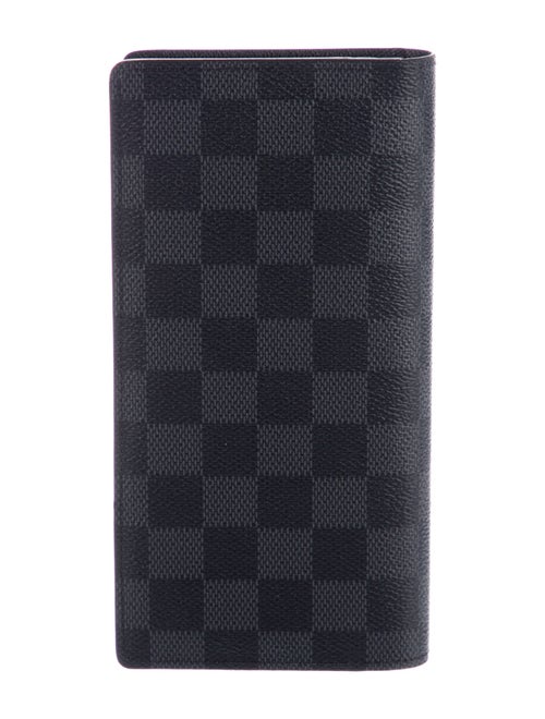 Louis Vuitton Damier Graphite Pattern Coated Canvas Brazza Wallet